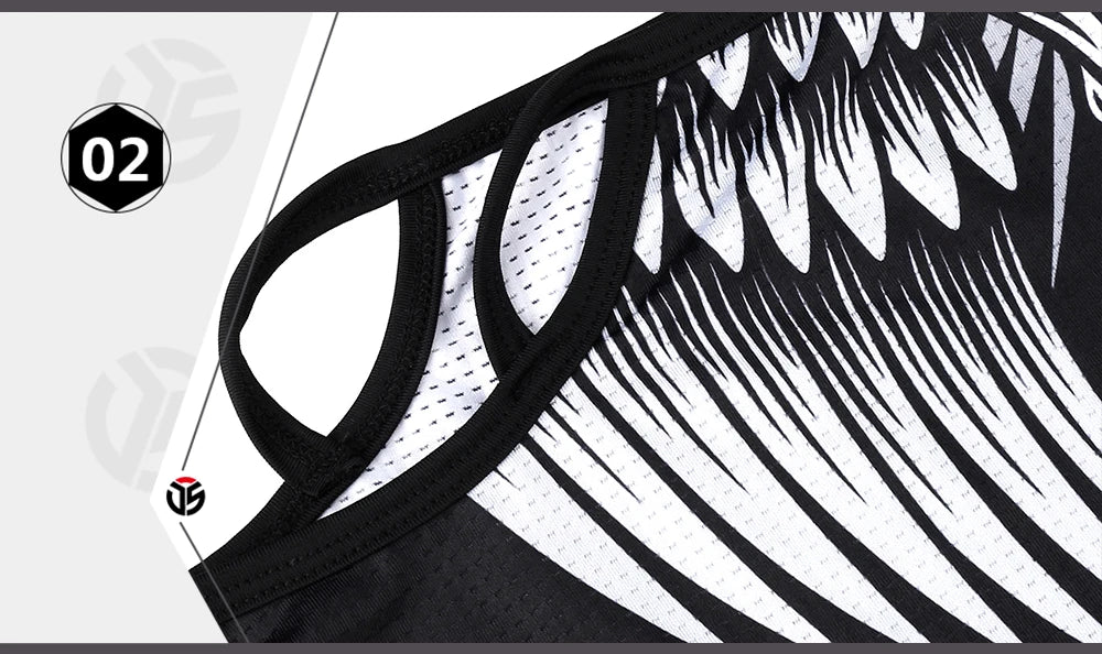 Summer Breathable Bandana Skull Printed Scarf Sun Protection Quick-drying Face Cover Reusable Mask Neck Gaiter Halloween Gift