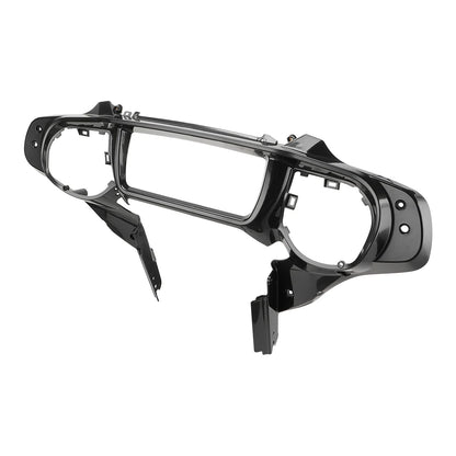 Motorcycle Front Outer Fairing and Instrument Bracket for Touring Street Glide ABS Windshield Cover Front Batwing Outer Fairing