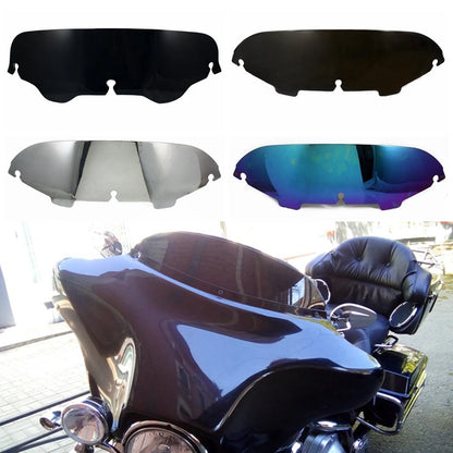 5" Motorcycle ABS Wave Fairing Windshield Windscreen Cover For Harley Touring Electra Street Glide Ultra FLHX FLHT 1996-2013
