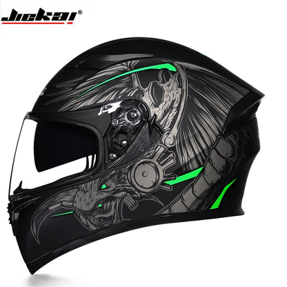 Brand new genuine JIEKAI 316 high quality full face motorcycle helmet men racing motorcycle helmet DOT capacete casqueiro casque