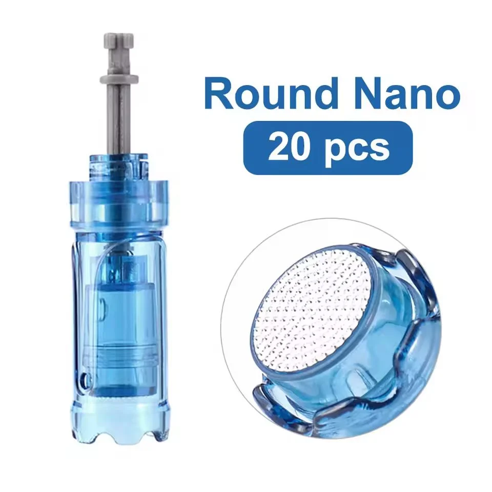 Bayonet Cartridge Needle for Dr Pen M8S /A8S/ A9/ A11 Microneedle 12/ 18 /24 /36 /42 Pin / Round Nano / 3D Replacement Tip Head