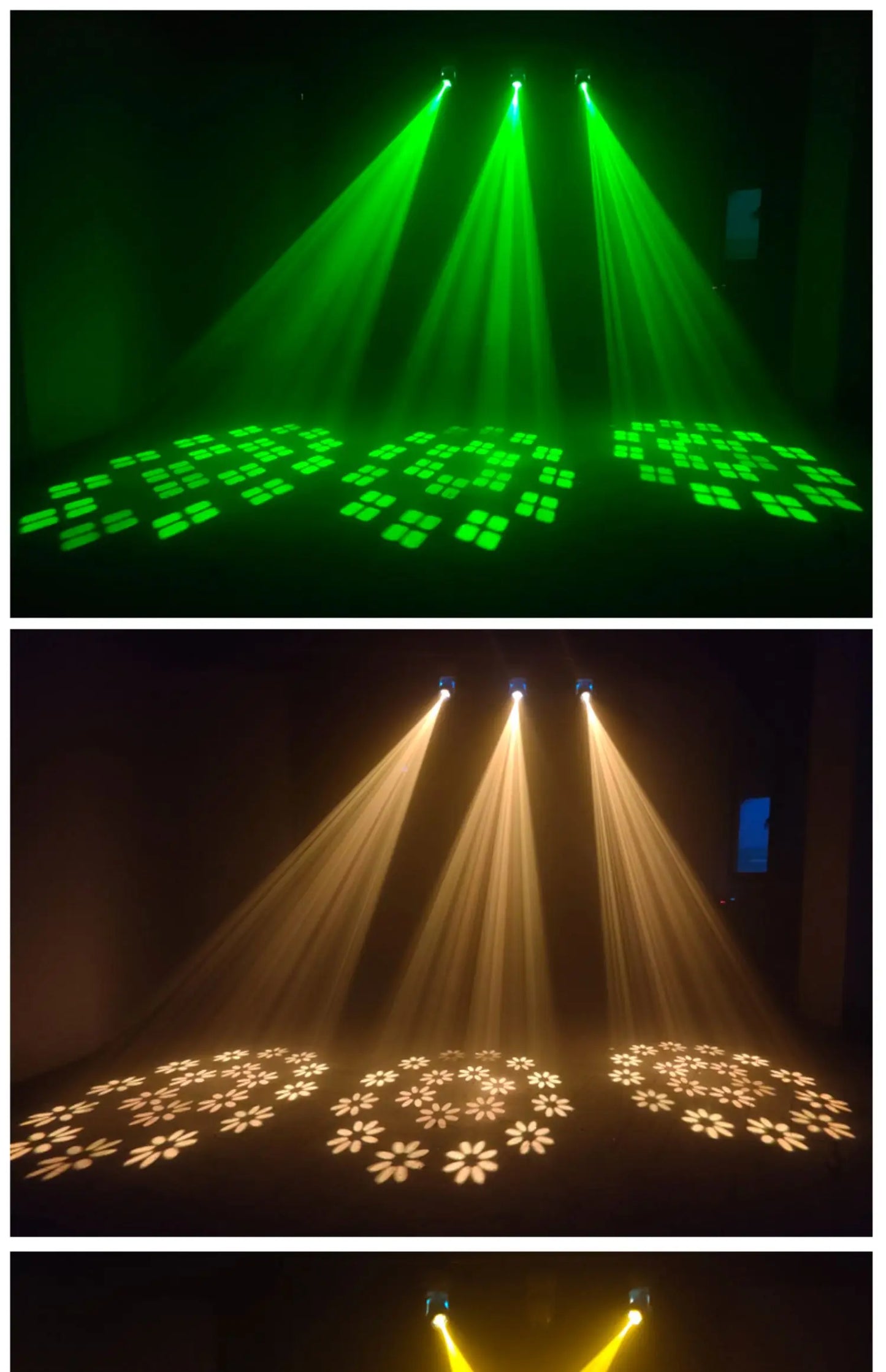 DJ 120w 180w Gobo Spot Led Beam 18 Light Moving Head Party Disco Stage Lights Sound DMX 18 Prisms Disco Club Stage Bar Lighting