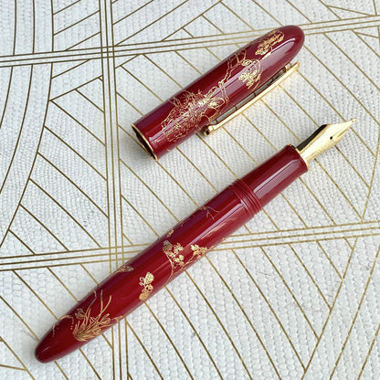 Limited Hongdian N23 Fountain Pen Rabbit Year High-End Students Business Office Writing Supplies Gold Carving Student Gift Pens
