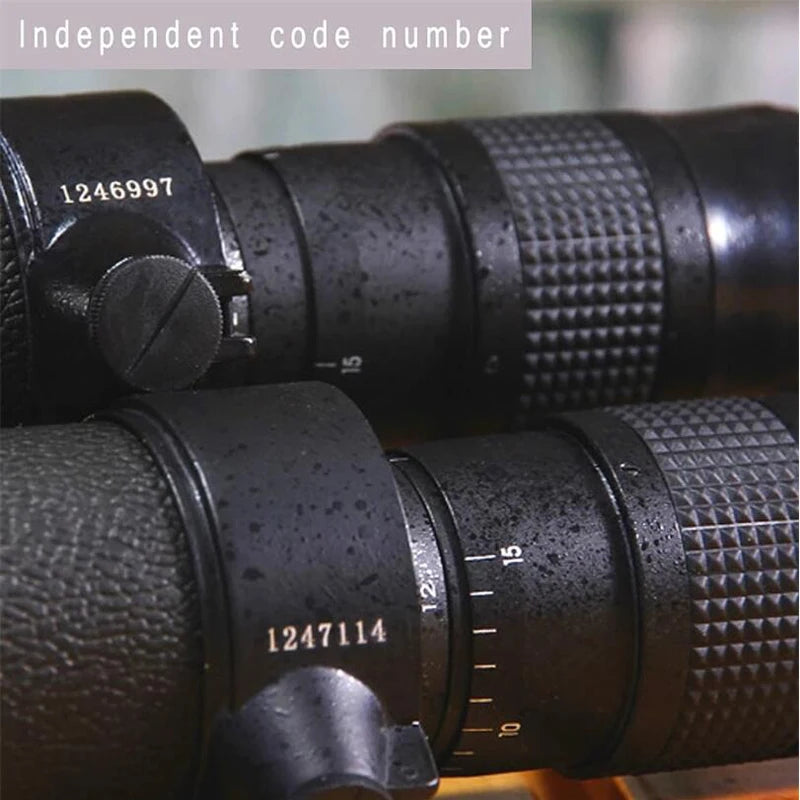Baigish Monocular Zoom Telescope 8-24x40 HD Powerful Metal Optical Lens Astronomical With Long Range Original Bak4 Russian Black