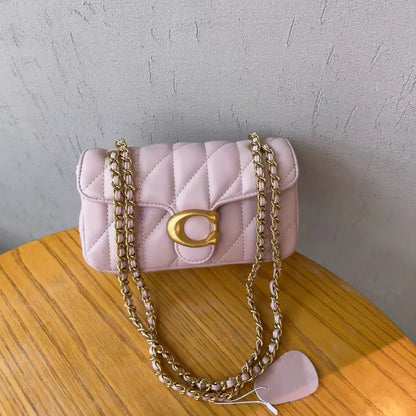 High end women's crossbody bag, high-quality leather wallet, retro design, adjustable and detachable shoulder strap, C bag