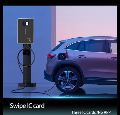 JIGU Type1 SAE J1772 EV Charger Station 32A Wallbox APP Function 7.6KW Charging Station Electric Vehicle Car