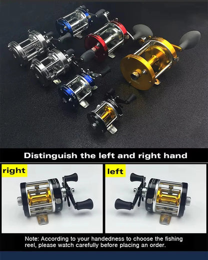 WEIHE CL25 Fishing Reel All Metal Casting Exquisite Baitcasting Fishing Reel