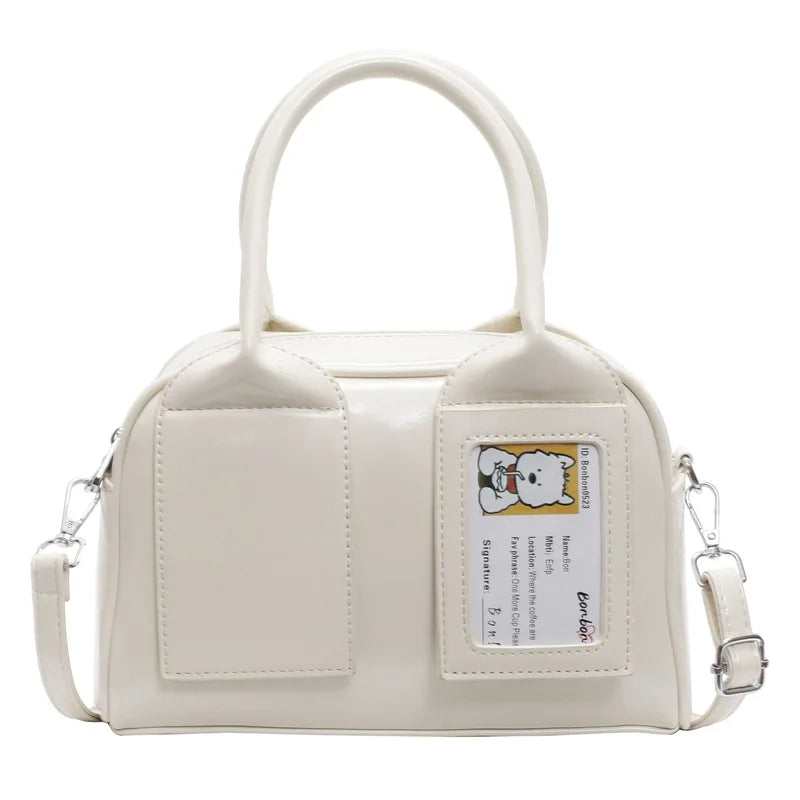 2025 New Y2K Harajuku Shoulder Bag Women Korean Transparent Ita Bag Crossbody Bag Female Japanese Designer Trend Handbag Purse