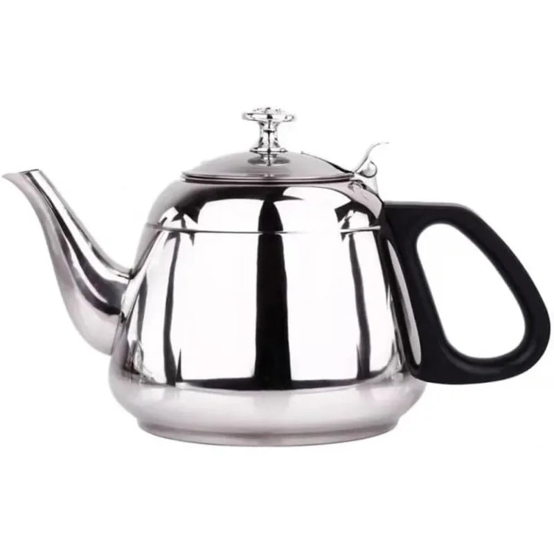 Stainless Steel Tea Stove 1.2L/1.5L/2L Kettle Tea Stove for Hot Pot Gas Sensing Home Camping Office Self-service Restaurant