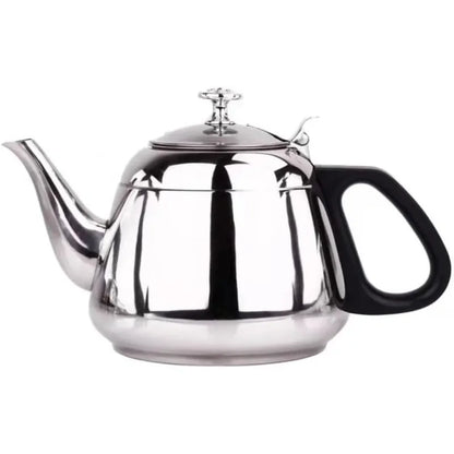 Stainless Steel Tea Stove 1.2L/1.5L/2L Kettle Tea Stove for Hot Pot Gas Sensing Home Camping Office Self-service Restaurant