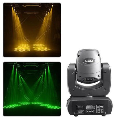 DJ 120w 180w Gobo Spot Led Beam 18 Light Moving Head Party Disco Stage Lights Sound DMX 18 Prisms Disco Club Stage Bar Lighting