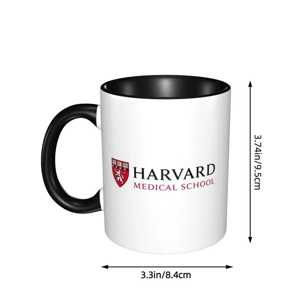 Harvard Medical School Mug Funny Ceramic Coffee Cups Tea Mugs Milk Cup Drinkware Gift for Friends