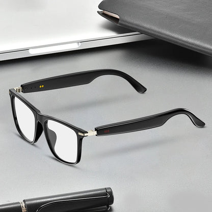 Smart Glasses with AI Translator BT Glasses Hands-Free Music & Calls Outdoor Sports Headphones for Men Women