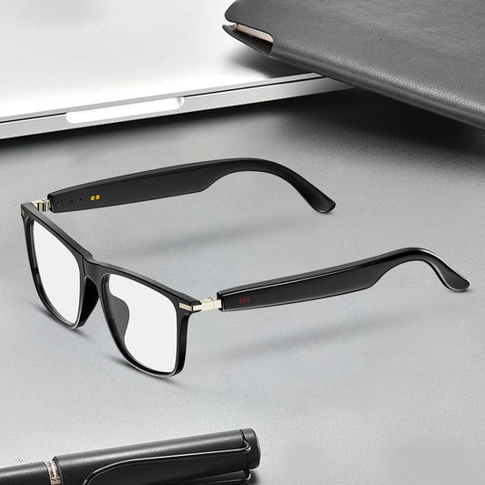 Smart Glasses with AI Translator BT Glasses Hands-Free Music & Calls Outdoor Sports Headphones for Men Women