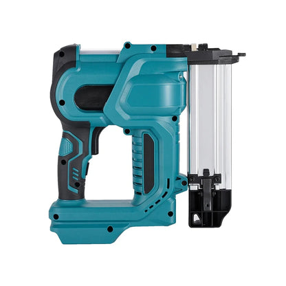 Brad Nailer Electric, 2-in-1 18G Nail Gun & Staple Gun for Woodworking, Flooring, Roofing and Upholstery Straight/N-Shape Nails
