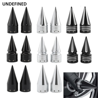 Motorcycle CNC Front Axle Nut Cover Cap Aluminum Black For Harley Sportster XL XG Touring FLHT FLHR FLTRX Dyna VRSC Softail