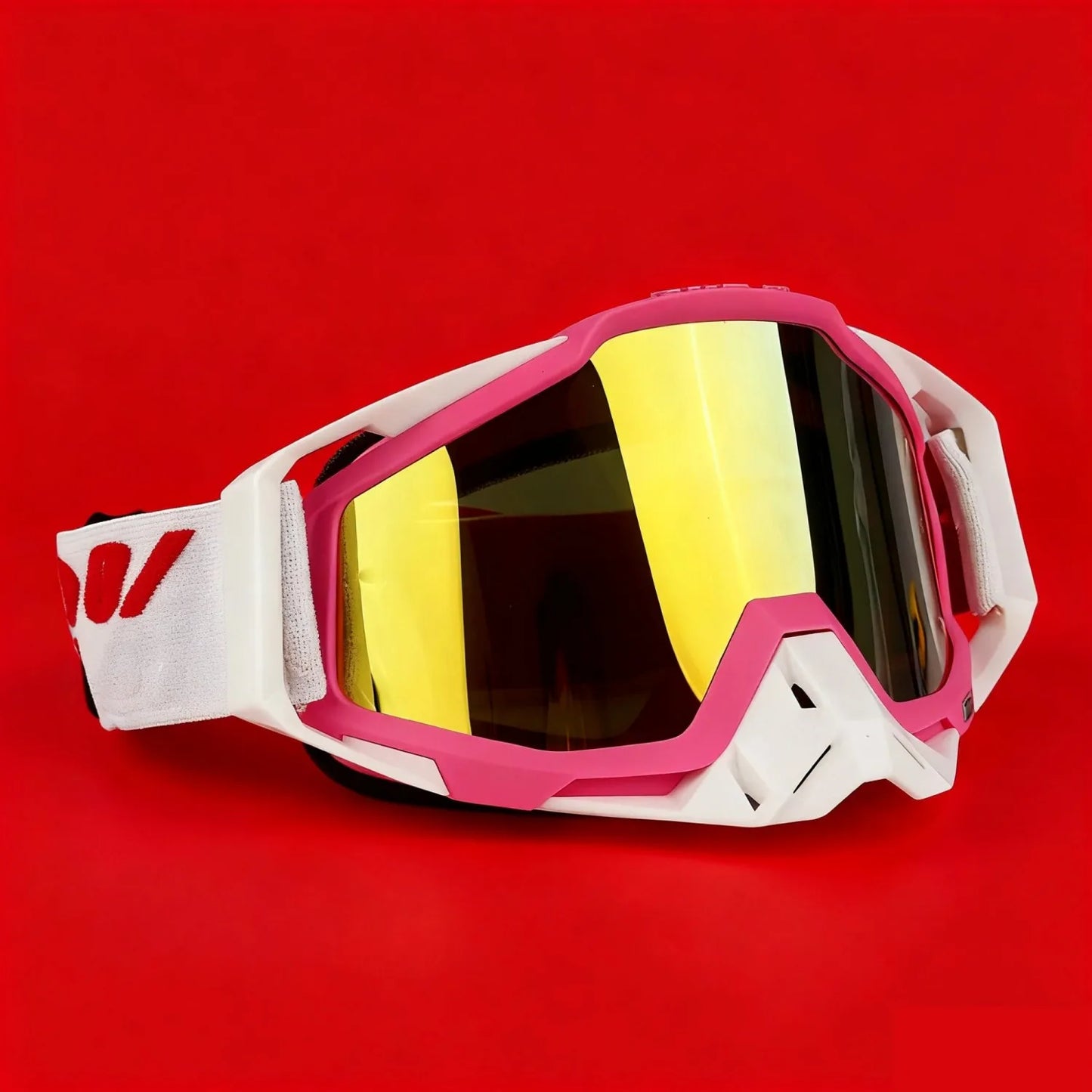 Unisex Motorcycle Goggles Anti Fog Windproof Riding Glasses for Men Women Motocross Dirt Bike ATV MX MTB Ski