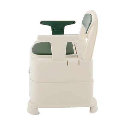 Toilet With Sensor Night Light,Bedside Commode  Bedside Toilet With Maximum Load 200kg, Portable Toilet