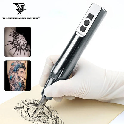 Clearance sale Wireless Tattoo Machine Rotary Tattoo Pen Original German Motor Power Battery Fast Charge Stroke 3.5mm
