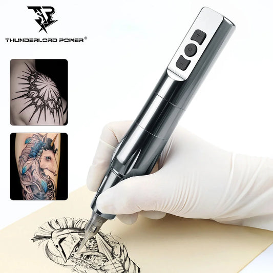 Clearance sale Wireless Tattoo Machine Rotary Tattoo Pen Original German Motor Power Battery Fast Charge Stroke 3.5mm