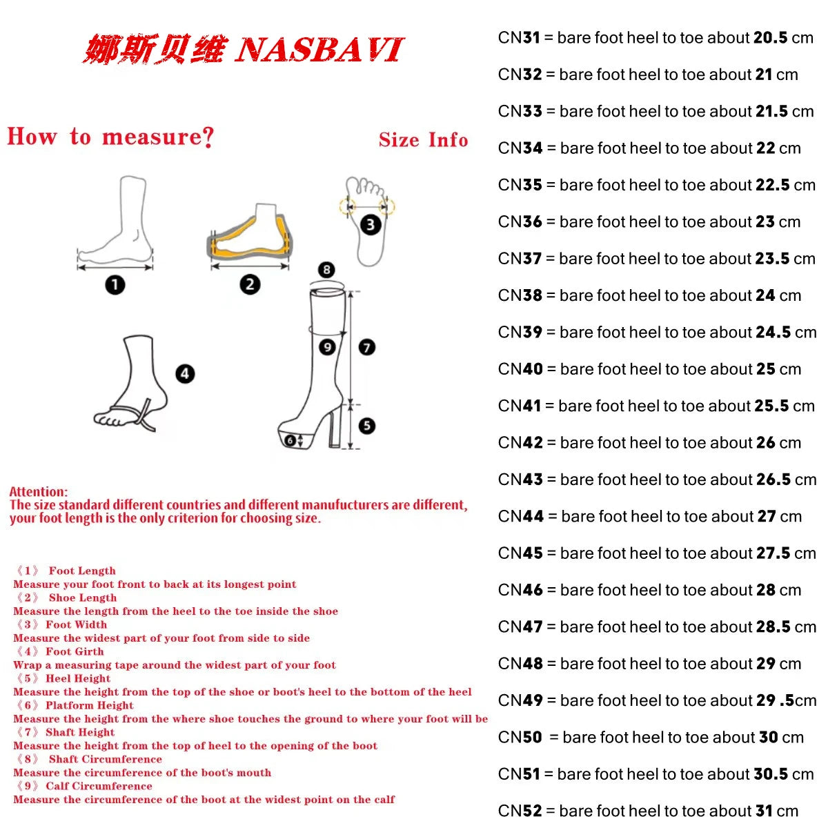 NASBAVI Summer Fashion Women Sandals Round Toe Chunky Heels 12cm Platform 3.5cm Zipper Crystal Plus Size 48 49 50 Party Shoes