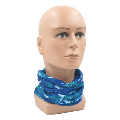 Motorcycling Running Outdoor Sports Face Bandanas Men Neck Warm Gaiter Women Headscarf UV Protection Seamless Tube Face Shield