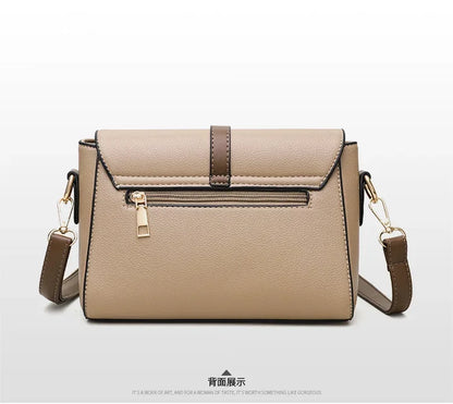 Fashion Crossbody Bag PU Leather Messenger Bag Versatile Sling Shoulder Women's Bag Small Handbags Sac A Main Femme Bolsas