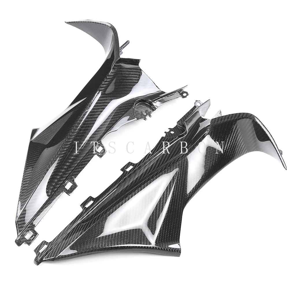 2025 For BMW S1000RR M1000RR 2023 2024 Pure Dry Carbon Fiber Winglets Rear Parts Fenders Tank Cover Fairing Kits