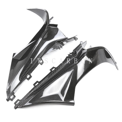 2025 For BMW S1000RR M1000RR 2023 2024 Pure Dry Carbon Fiber Winglets Rear Parts Fenders Tank Cover Fairing Kits