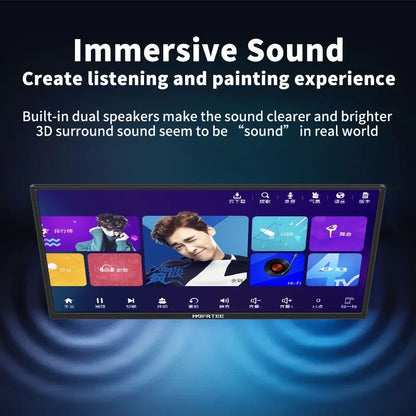 HGFRTEE 18.5inch Portable Monitor 120Hz RGB100% With VESA Hole & Back bracket Laptop Extended Display ADS-IPS HDR Screen