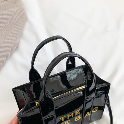 The Tote Bags For Women Crossbody Female Handbag New Solid Words Lette Leisure Large Bag Luxury Fashion Bag designer Bag for PU
