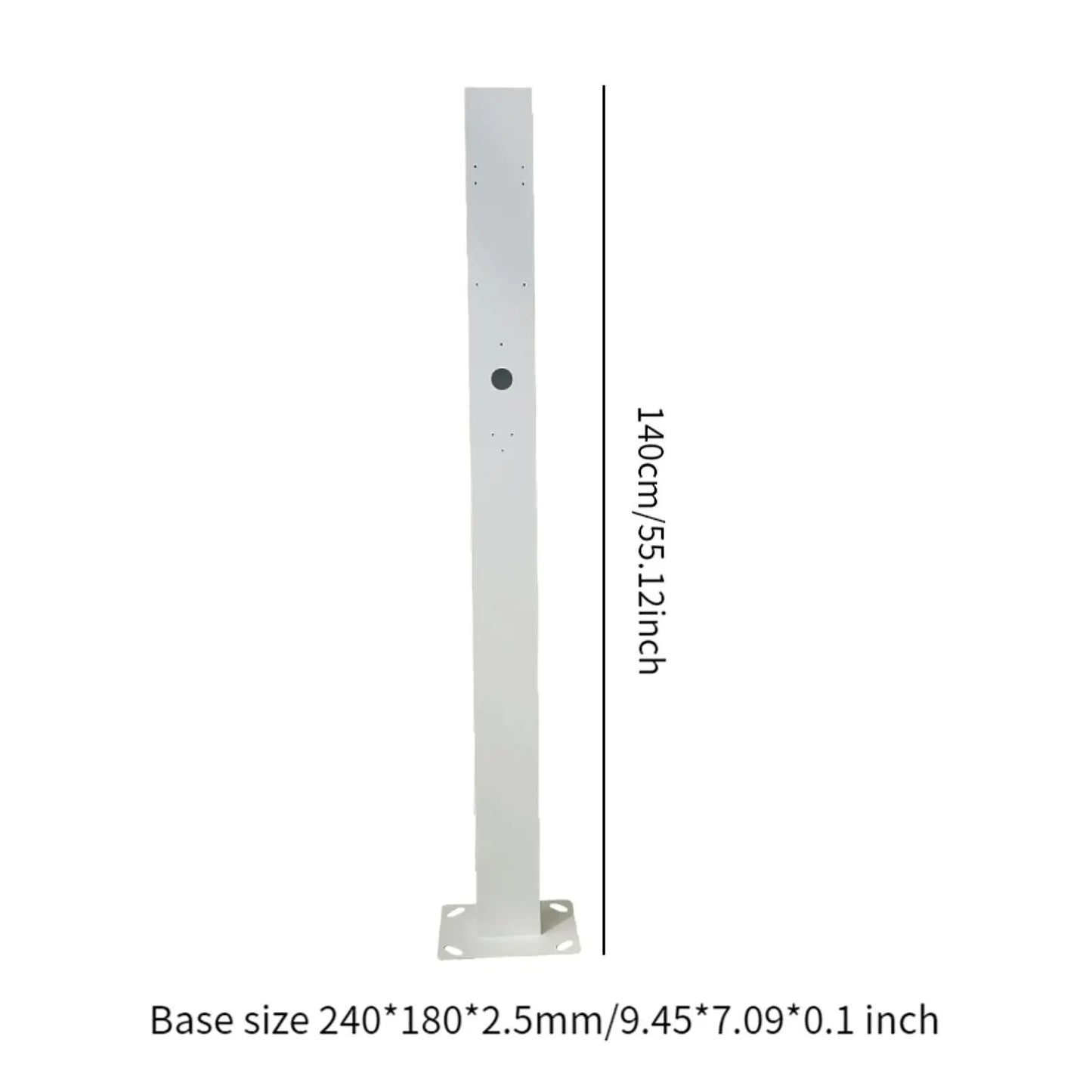 Universal EV Wall Charging Station Mounting Pole Outdoor mounted Charging Pile Pedestal NewEnergy Vehicle Charging Electric Pile