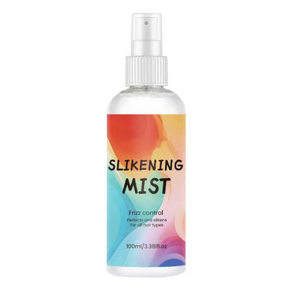 HAIR SILKENING SPRAY Silk Therapy Thermal Shield,tThermal-Pressing Product that Polishes, Silkens, and Smooths Curly Texture