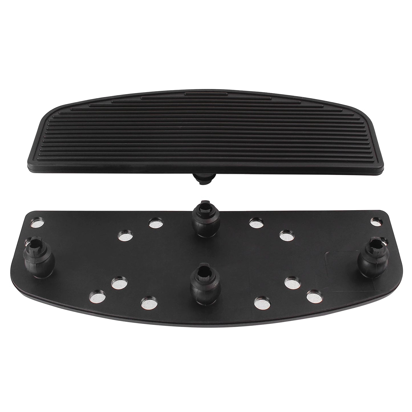 Motorcycle Rubber Rider Insert Floorboard Footboard Kit For Harley Touring Electra Street Road Glide Ultra Classic CVO 1986-2019