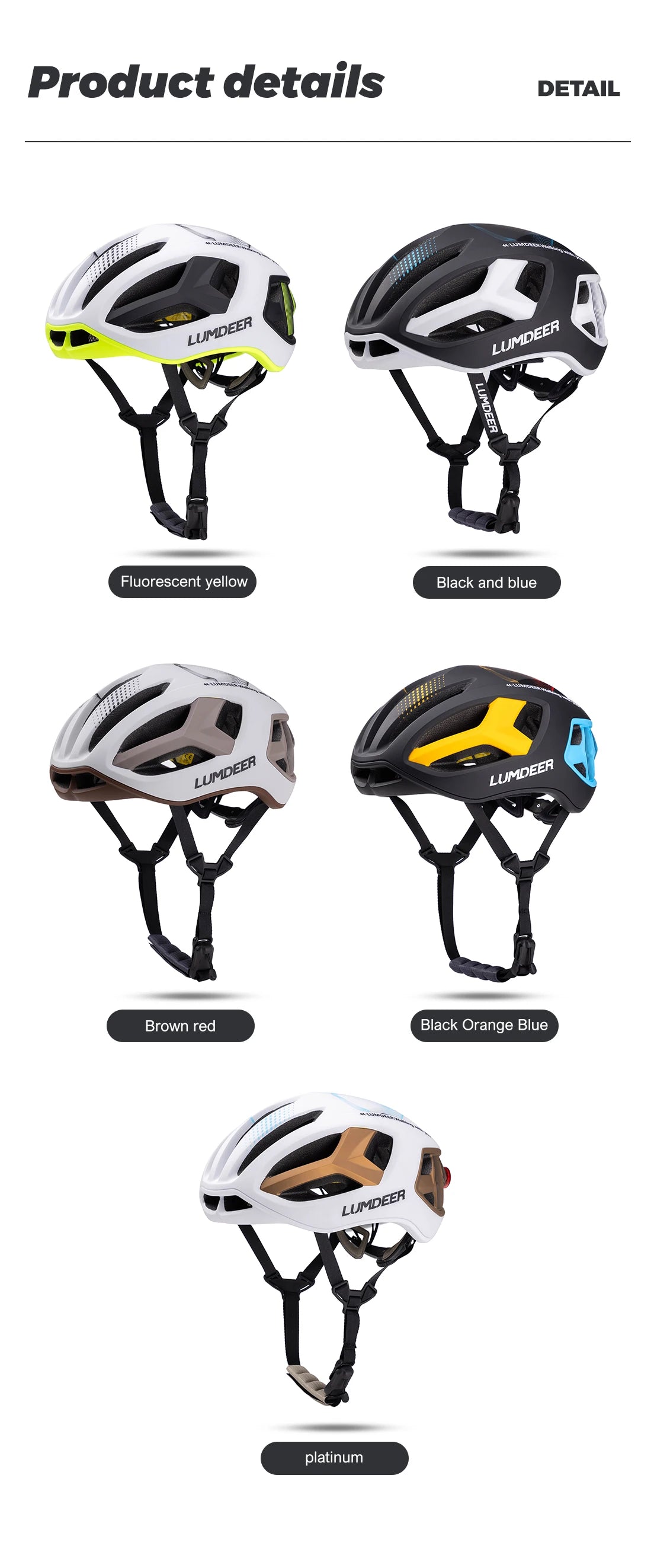 Eastinear new bicycle helmet ultra light breathable men and women outdoor sports cycling safety helmet with magnetic tail light