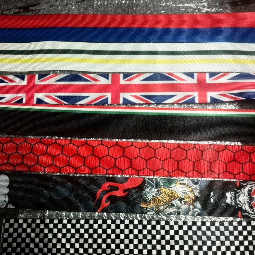 JOORMOM Customized Pattern Personalized Design Car Seat Belt Webbing