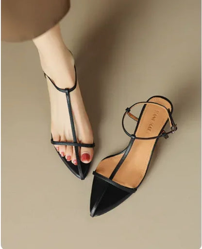 High Heels Sandals Sexy Women Pointed Toe Shoes Luxury Woman Slippers New Pumps Beach Dress Flip Flops Party Mujer Sandalias