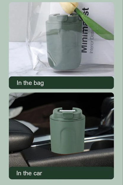 Mini Travel Thermal Mug Coffee Cups Hot Coffee Thermos Portable 316 Stainless Steel Thermos For Tea Thermal Water Bottle Mug