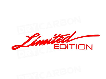 Personalized Limited Edition Stickers Reflective Car Stickers Creative Stickers Decal Window Decor Auto Bumper Sticker