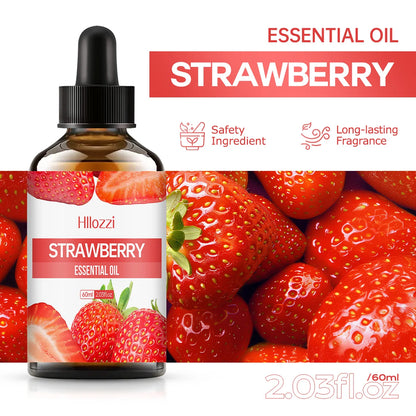 100ml/60ml/30ml strawberry essential oil fruit essential oil aromatherapy aromatherapy essential oil humidifier diffuser
