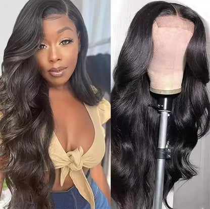 New Wave Wig Human Hair Lace Front Wigs 4/27 Honey Blonde Body Wavy Lace Human Hair Wig For Women Brazilian Remy Wig
