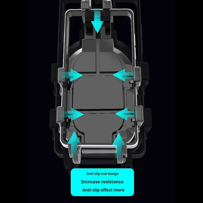 Motorcycle shock-absorbing shock-proof mobile phone holder electric vehicle riding smart phone with shock absorber shock-proof
