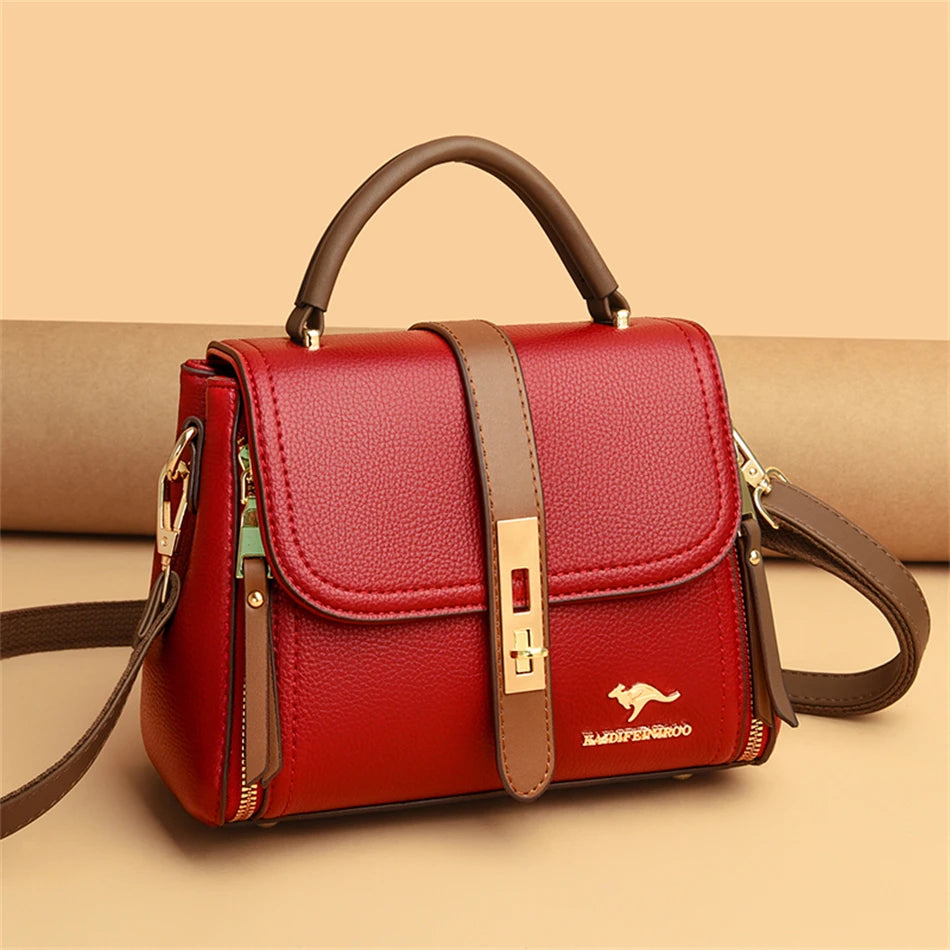 Genuine Brand Purses and Handbags Crossbody Luxury Designers High Quality Leather Fashion Messenger Shoulder Bags Tote Cover Sac