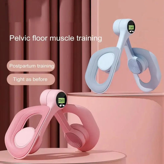 Non-Slip Thigh Master with Counter Adjustable LCD Display Strength Hip Training Device Inner Thigh Toner Ergonomic Shape