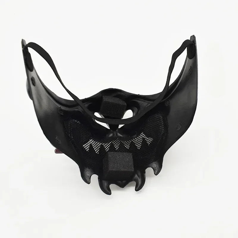 Halloween Japanse Samurai Oni Demon Masker Plastic Maskers Party Kostuum Rekwisieten Demon Samurai Cosplay Horror Prajna