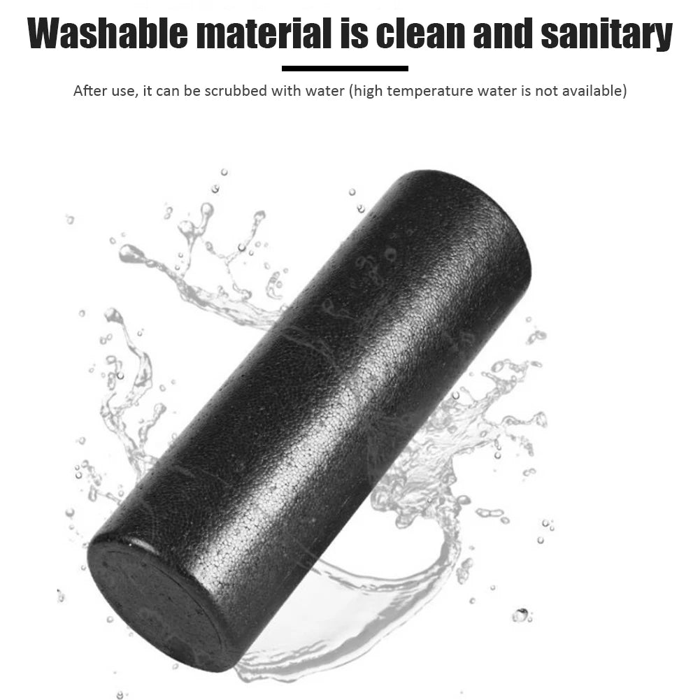 Yoga Block Pilates Foam Roller Massage Roller Muscle Tissue Relaxation Device for Fitness Gym Yoga Pilates Sports