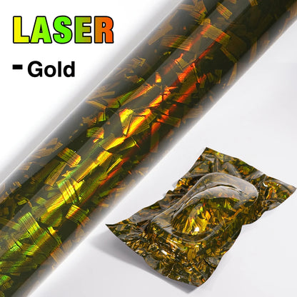 300cm*50/30cm High Glossy Black Gold Silver Red Forged Carbon Fiber Vinyl Wrap Film on the Hood Adhesive Vinyl for Car Stickers
