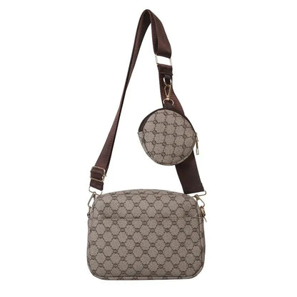 Vintage Fashion Handle Handbag Women Solid Soft PU Leather Women Shoulder Bag New Casual Designer Women Crossbody Tote Bag