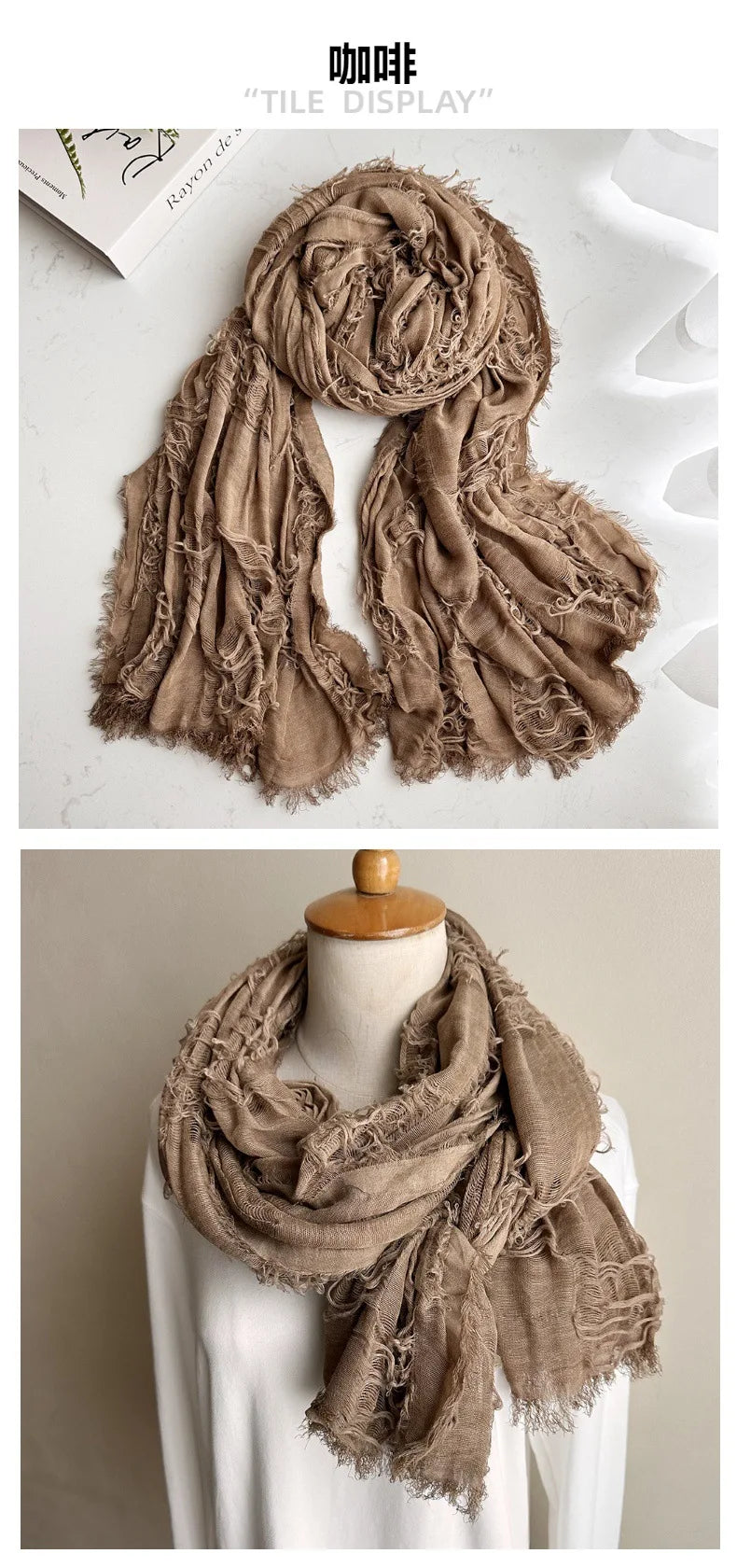 Ruins Style Unisex Steampunk Hip Hop Cotton Linen Scarf Retro Apocalyptic Scarves Techwear Capes Outdoor Tactical Shawl