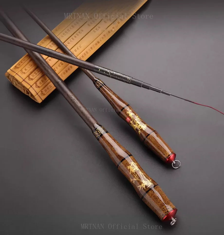 1.8M-4.5M Ultralight Telescopic Fishing Rod Travel SuperHard Stream Lake Hand Pole Carp Feeder Portable Fishing Rods